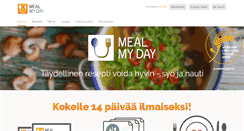 Desktop Screenshot of mealmyday.com